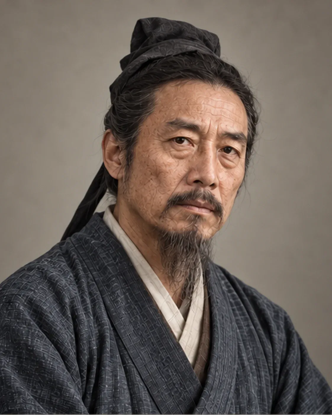 Illustrative portrait of Du Fu